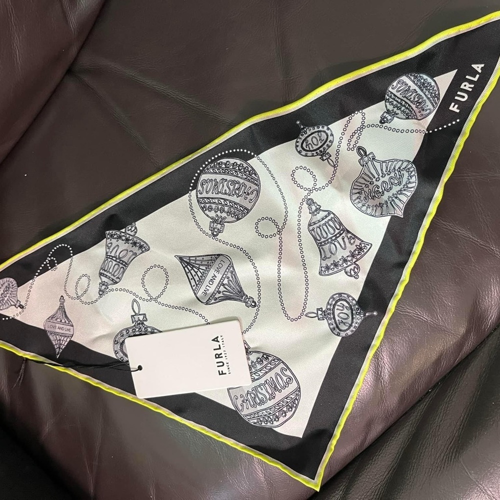 New Furla Handkerchief Scarf